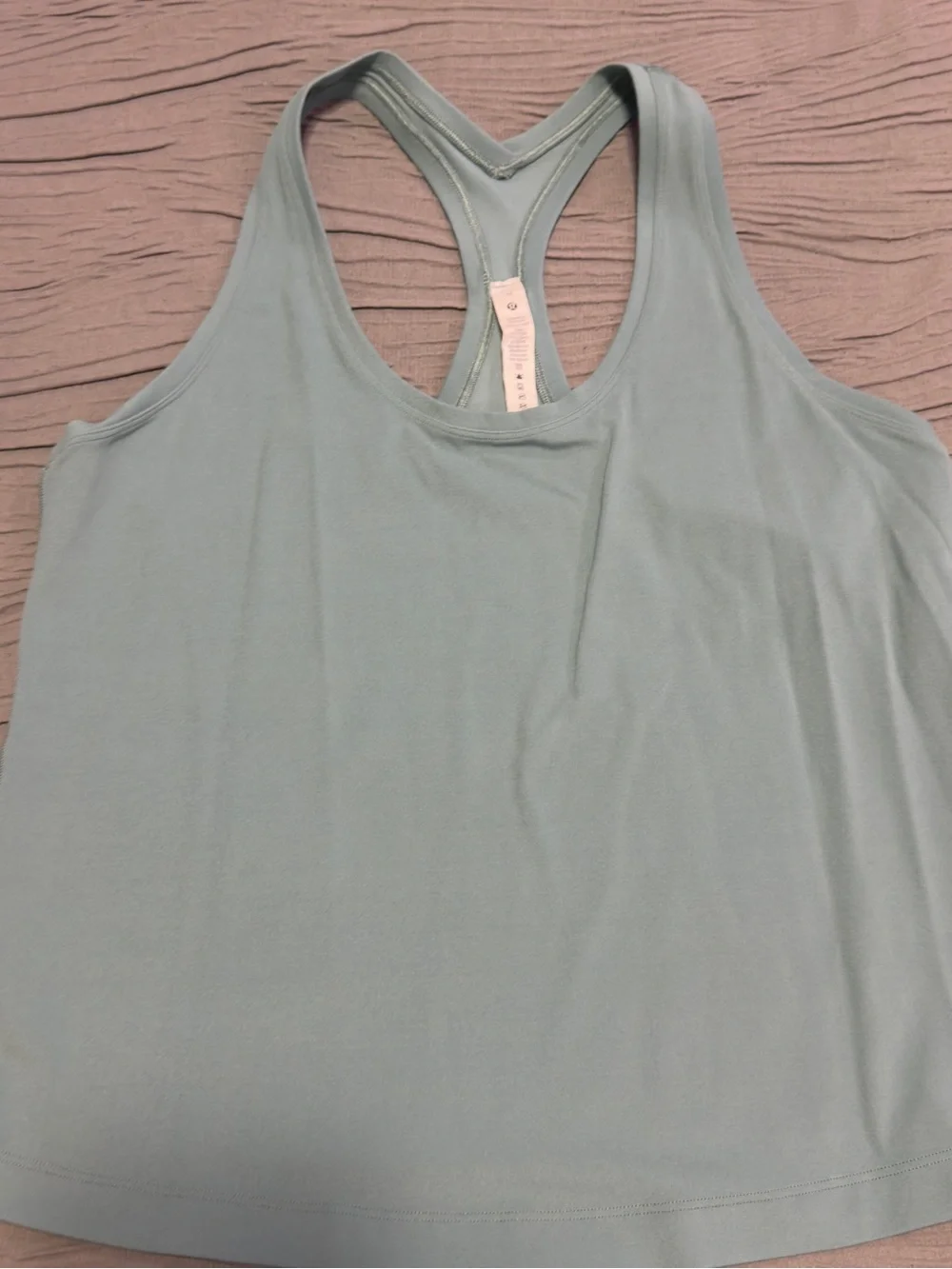 lululemon athletica Light Aqua Racerback Tank